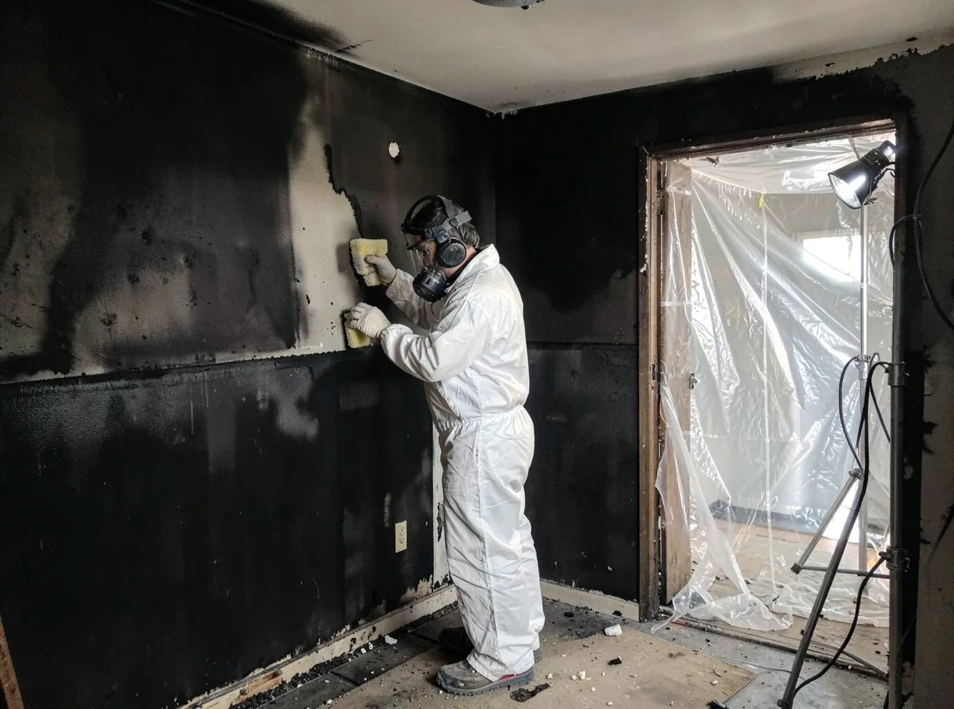 Fire Damage Restoration company in Breedsville, MI